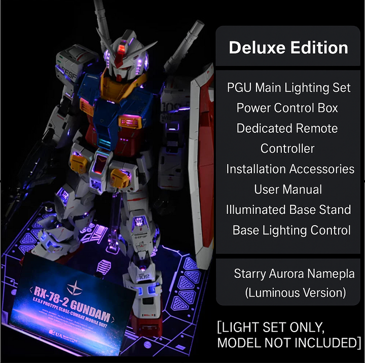 Unicorn & Art - Remote + LED Unit Only for PG 1/60 RX-78-2 GUNDAM