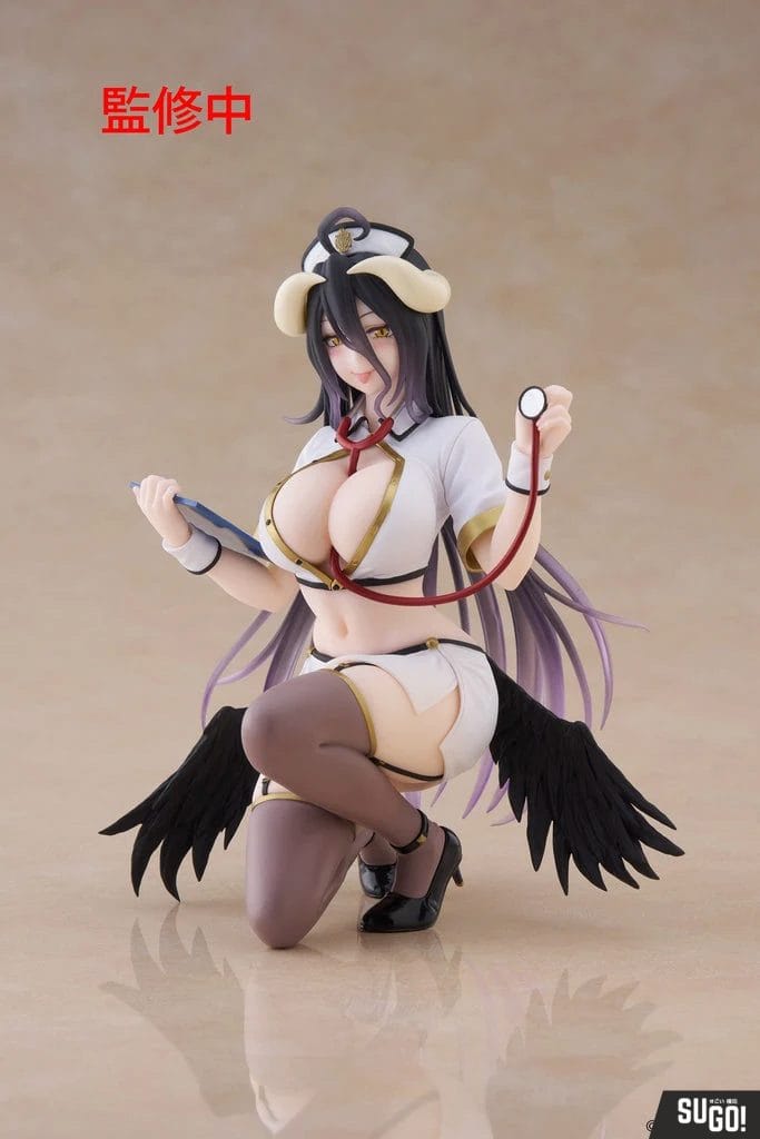 Taito - Overlord - Desktop Cute Figure Albedo (Nurse Version)