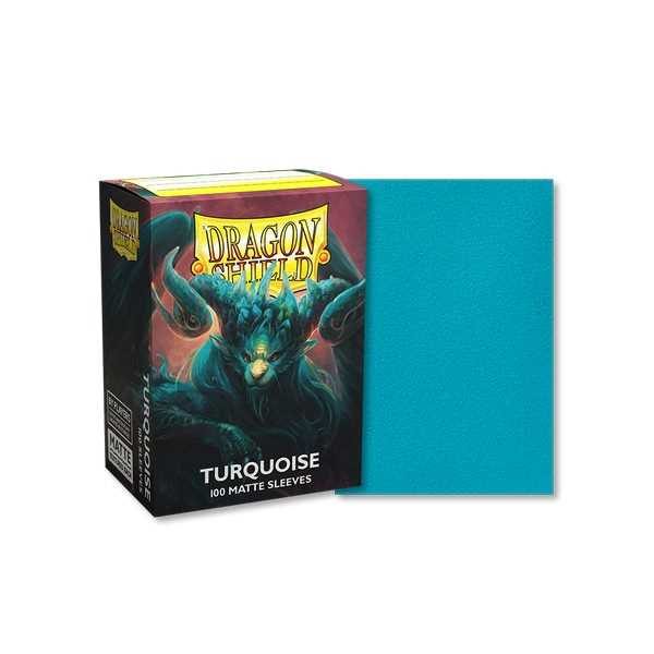 Dragon Shield: Sleeves Matte Dual Turquoise (100 Pack)