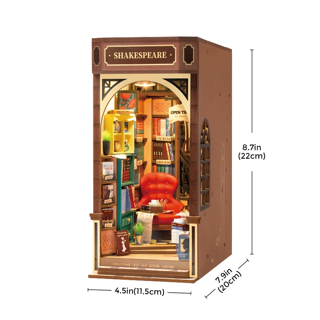 Rolife Bookstore DIY Book Nook Shelf Insert Kit TGB07 [PRE-ORDER