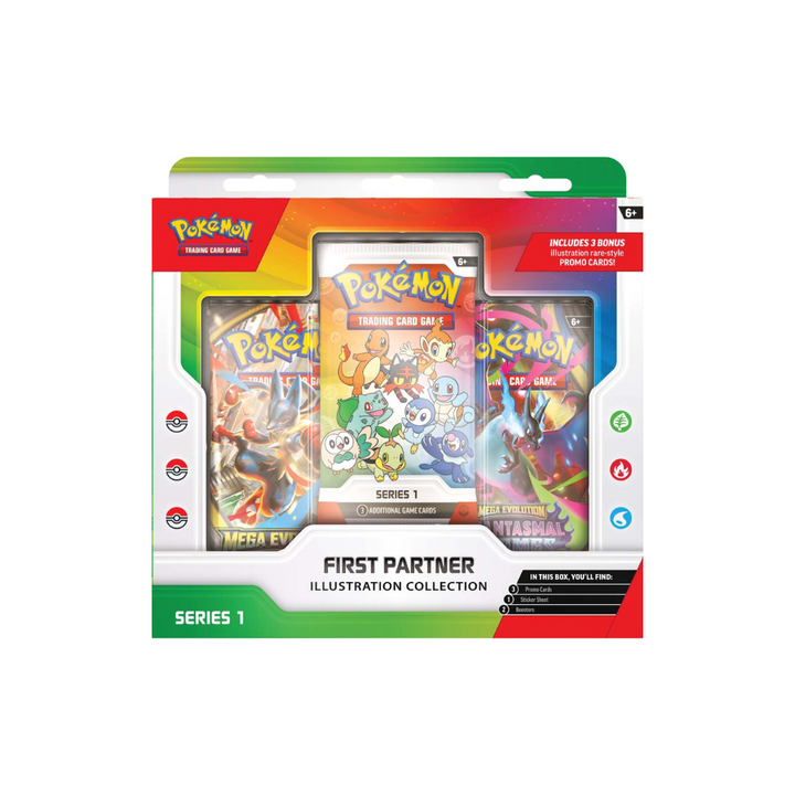 Pokemon TCG - First Partner Illustration Collection Series 1 [PRE-ORDER]