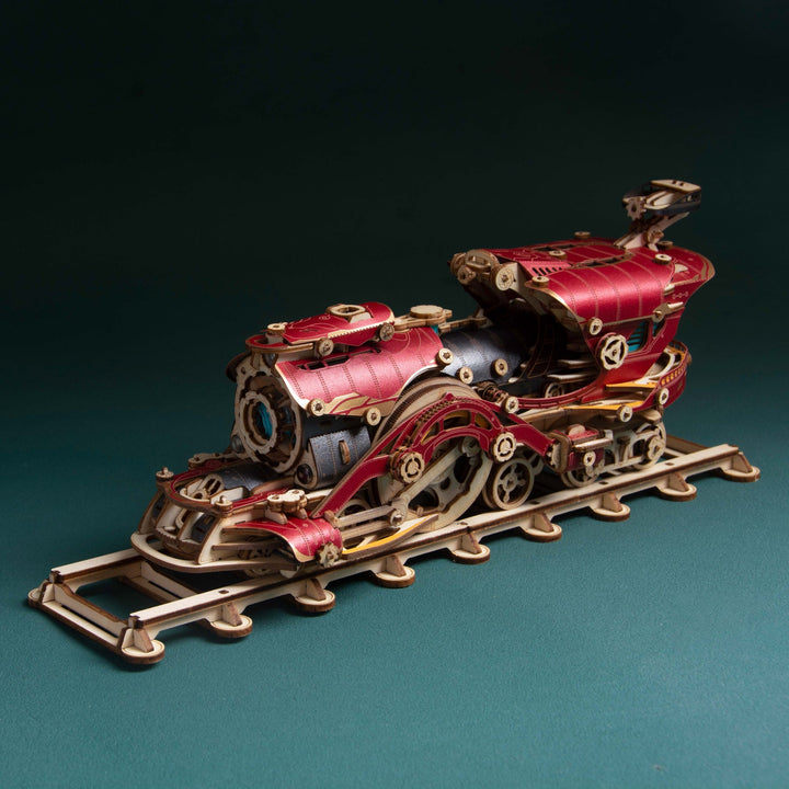 HowCat Fantasy Steampunk Train 3d Wooden Puzzle [PRE-ORDER]