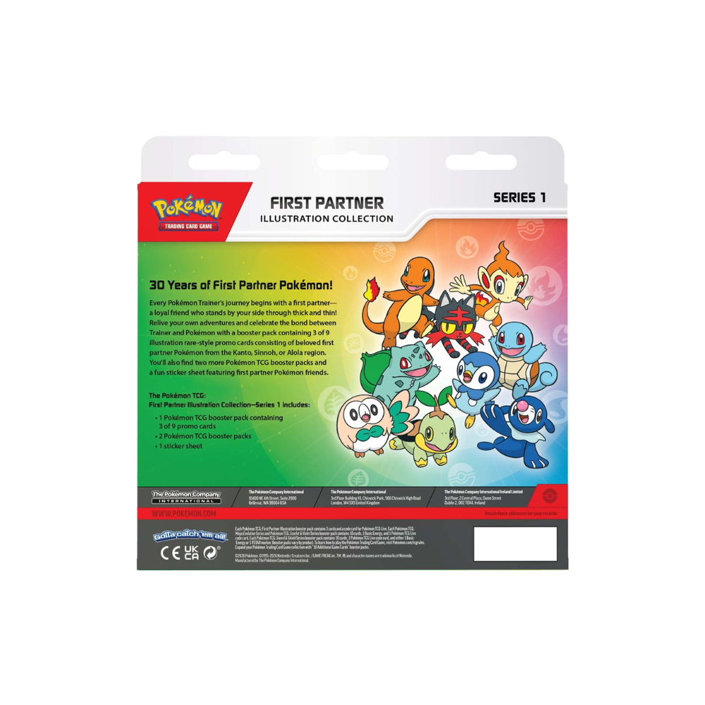 Pokemon TCG - First Partner Illustration Collection Series 1 [PRE-ORDER]