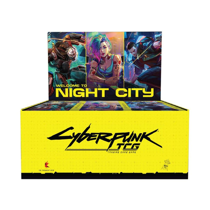 [PRE-ORDER] Cyberpunk TCG: Booster Display – Welcome To Night City