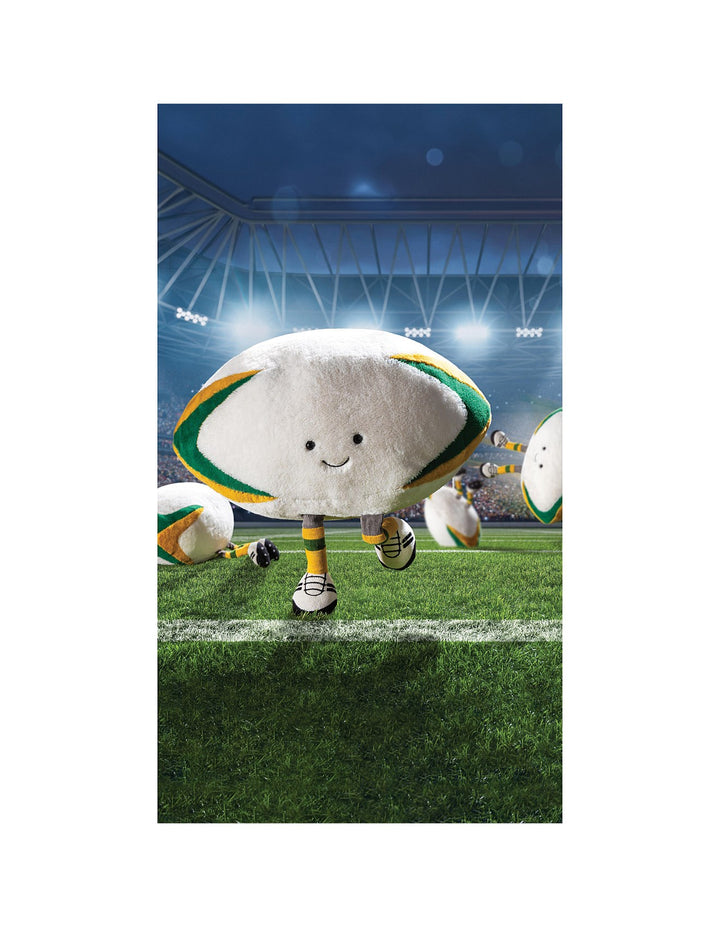 Jelllycat Amuseables Sports Rugby Ball