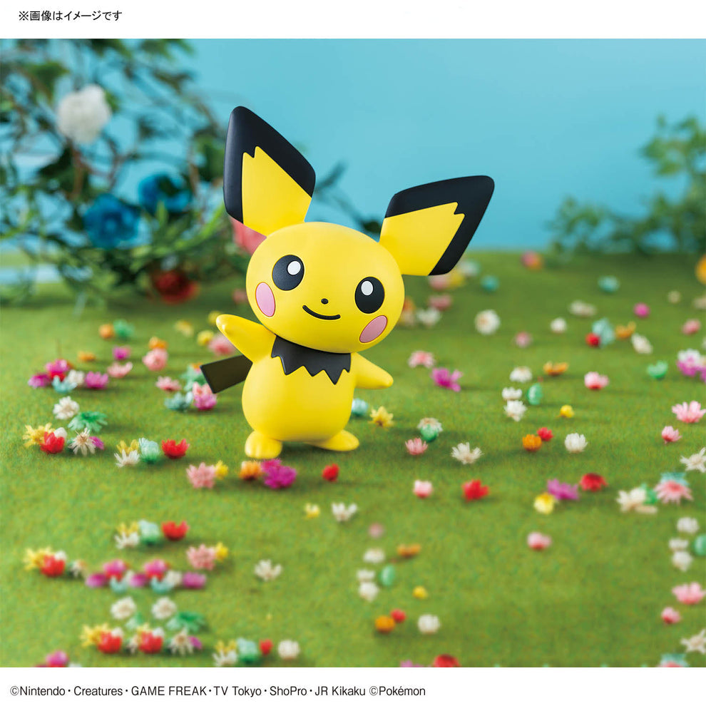 POKEMON - Pokemon Quick!! 24 Pichu Model Kit