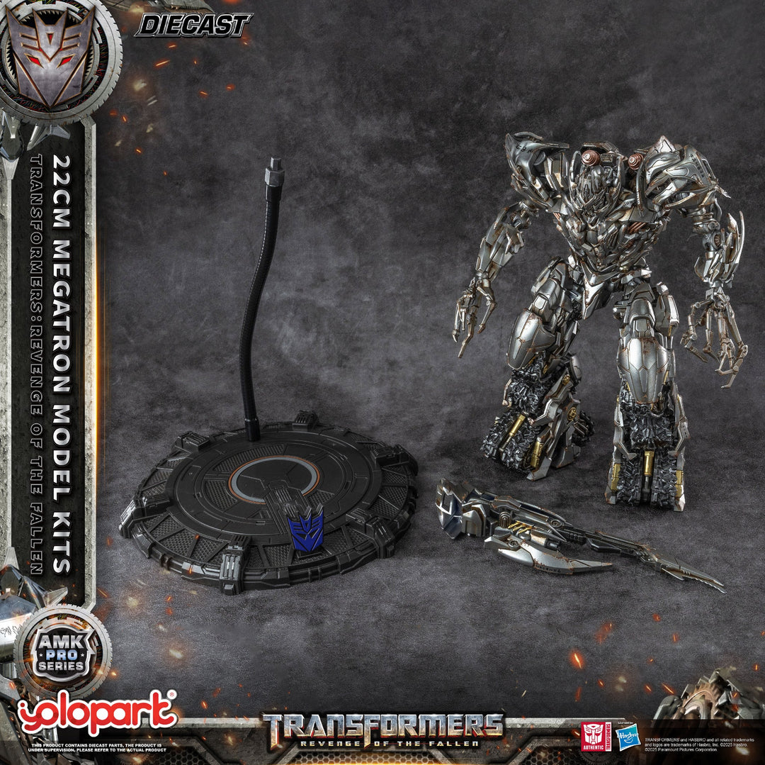 YOLOPARK - Transformers Revenge of the Fallen AMK PRO Series 22cm Megatron Model Kits [PRE-ORDER]