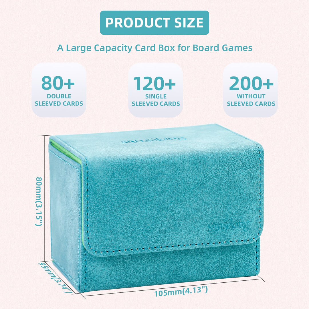 Sanseking - PU Leather Deck Box (Mint Green)