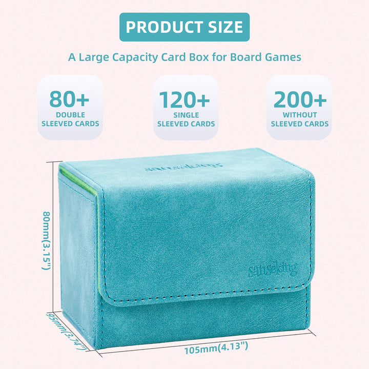 Sanseking - PU Leather Deck Box (Mint Green)