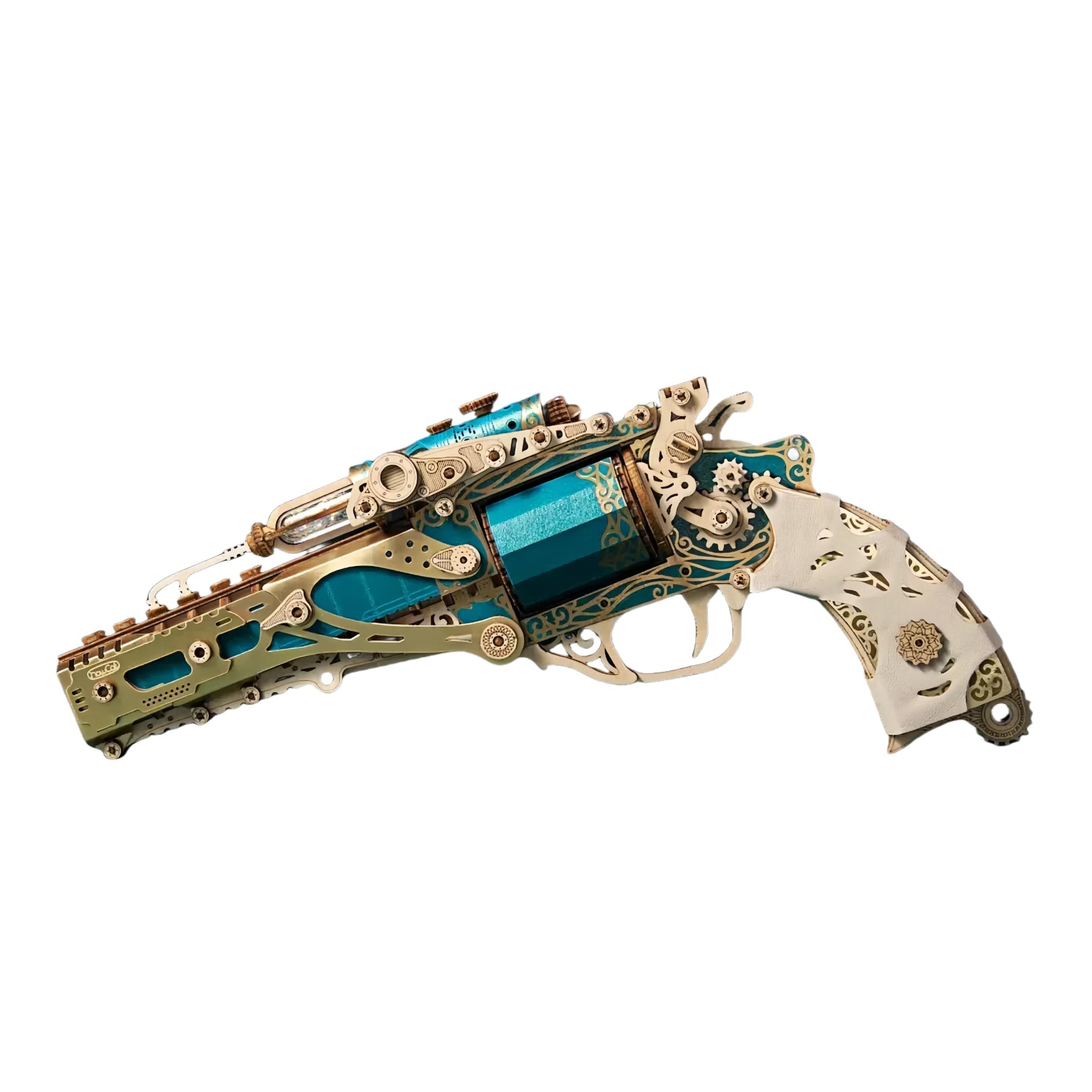 ウッド・ ロボット 三銃士 WR-006 HowCat Steampunk Revolver 3d Wooden Puzzle – MetaLife