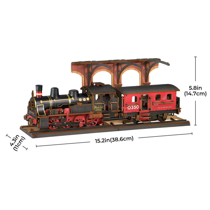 Rolife Steam Journey 3D Wooden Puzzle TGS01