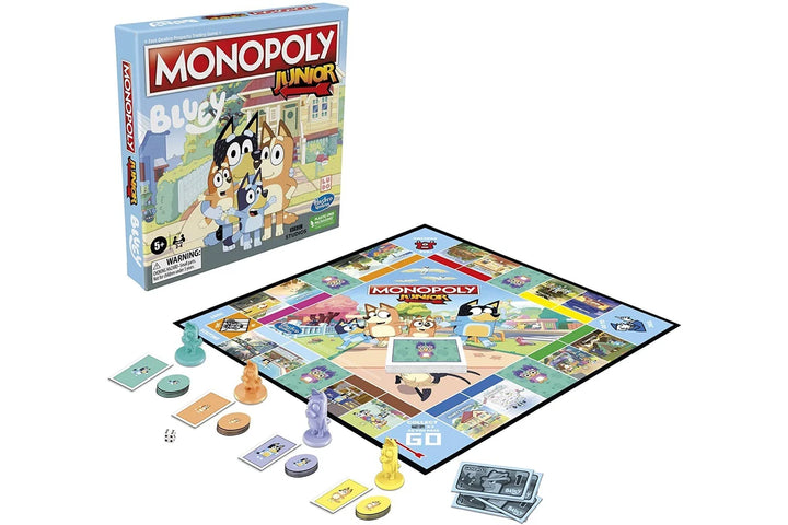 Monopoly - Junior Edition Board Game Bluey
