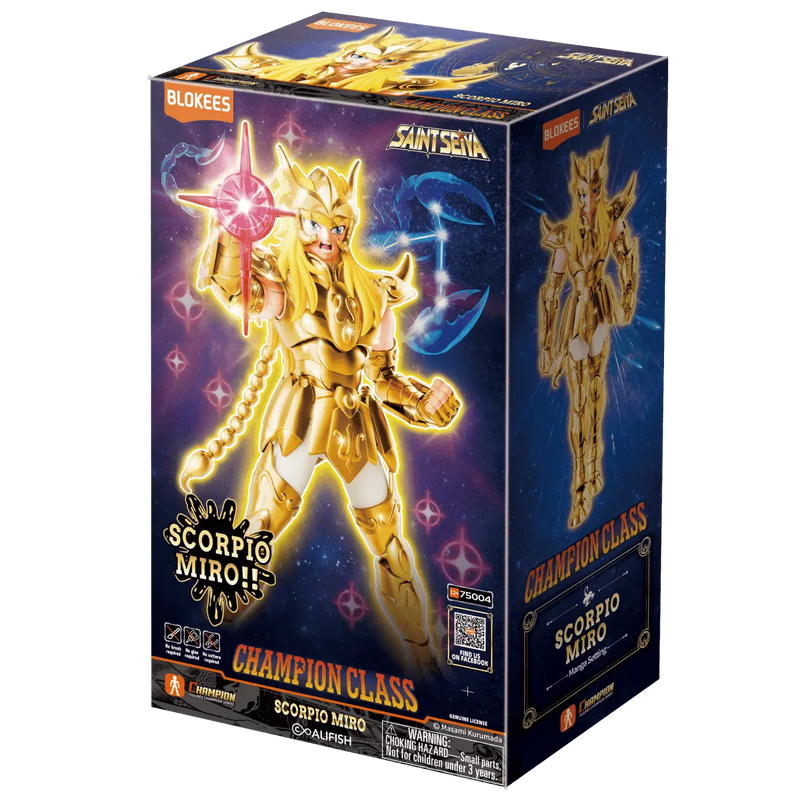 Blokees Saint Seiya Scorpio Miro Model Kit Champion Class 03 CC03  [PRE-ORDER]