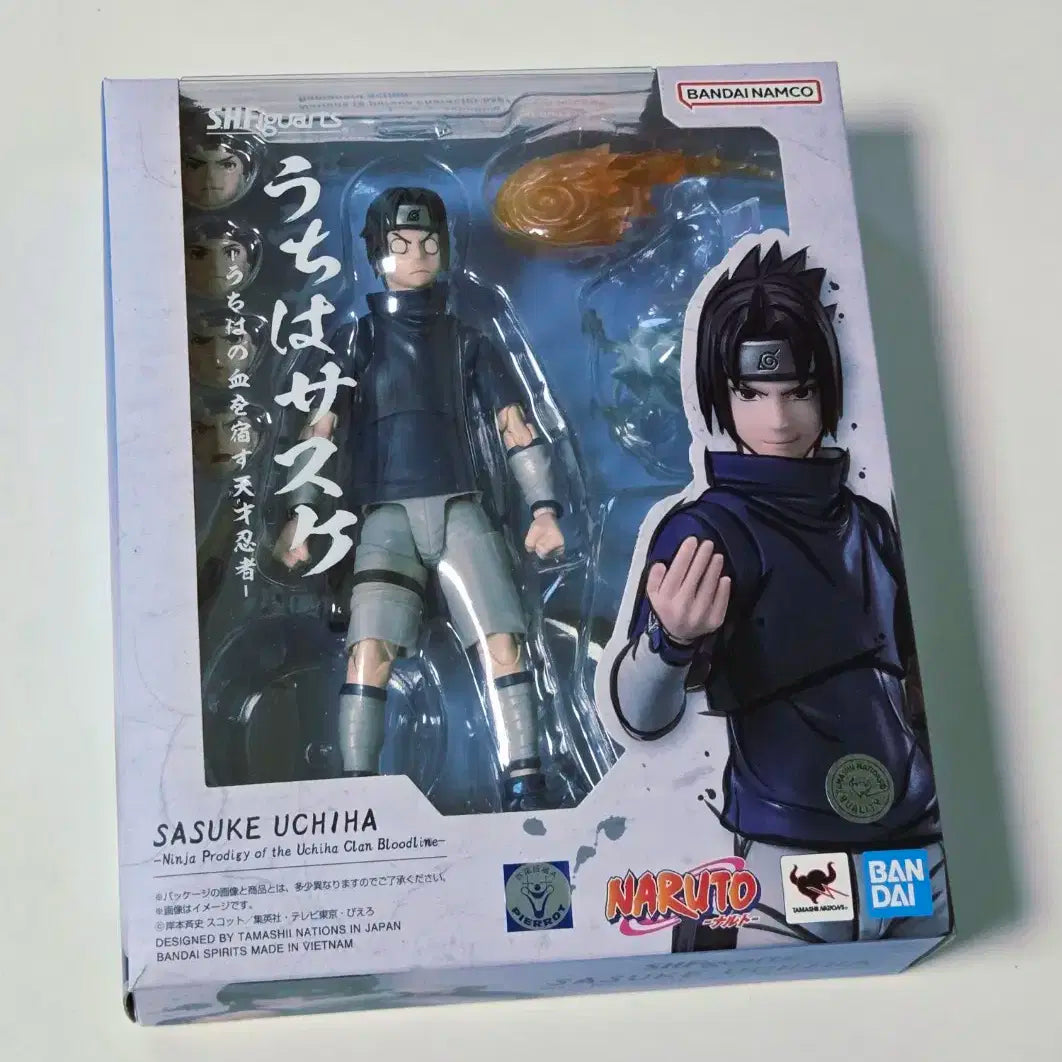 Naruto -  S.H.Figuarts Sasuke Uchiha  A Genius Ninja with Uchiha Blood