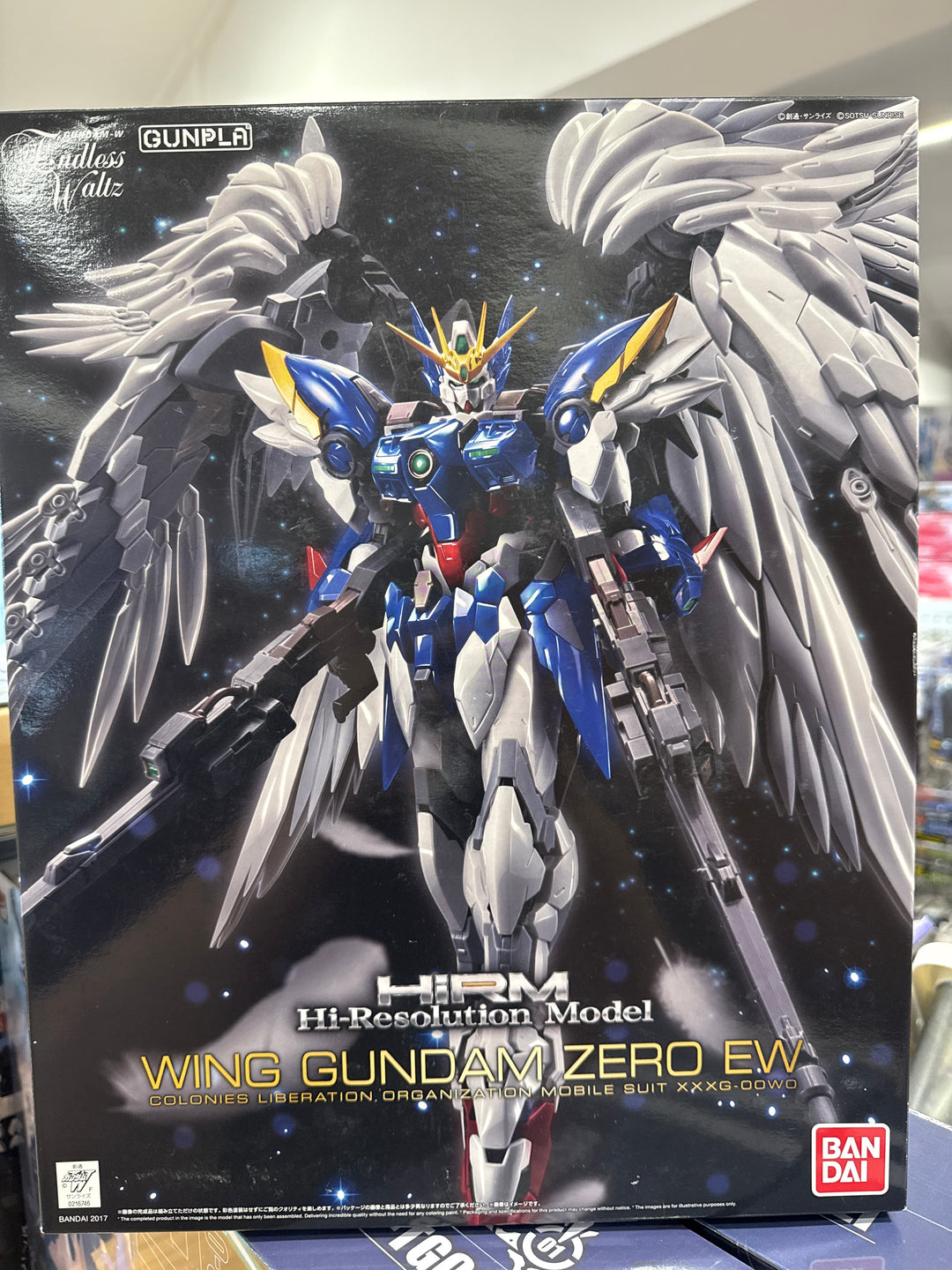 GUNDAM - 1/100 HIRM Hi-Resolution Model Wing Gundam Zero EW PRE-OWNED(BAGS UNOPEN)