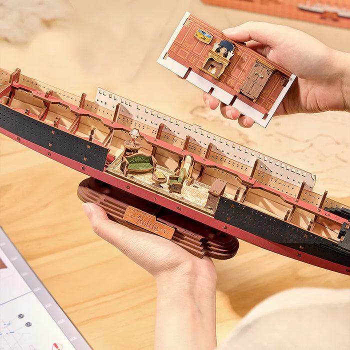 Rolife 1912 ·Eternal Atlantic Voyager 3D Wooden Puzzle TGL02 [PRE-ORDER]