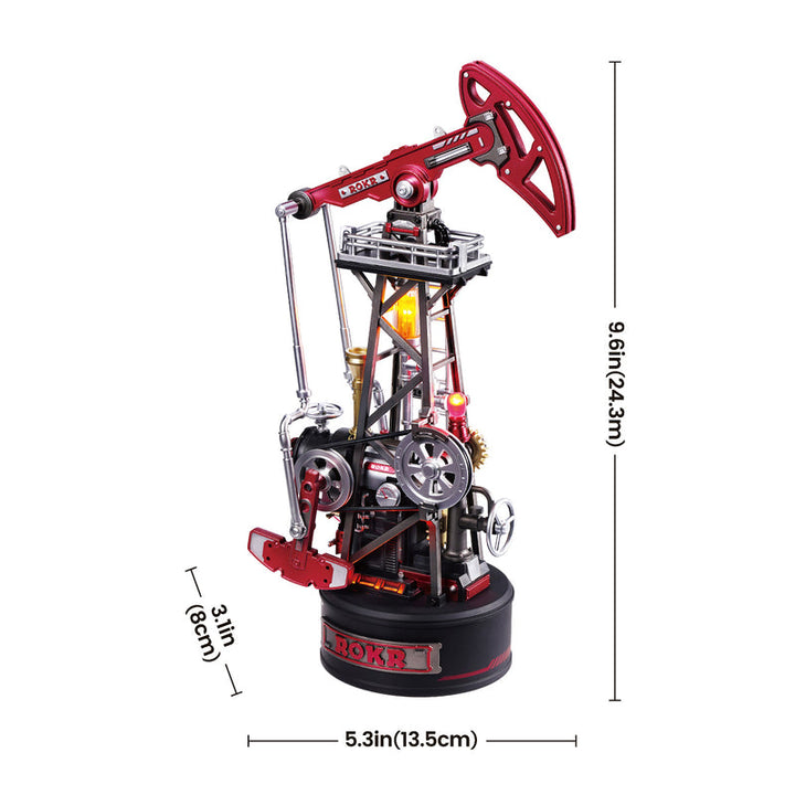 ROKR Oil Extractor Mechanical 3D Puzzle CGL03 [PRE-ORDER]