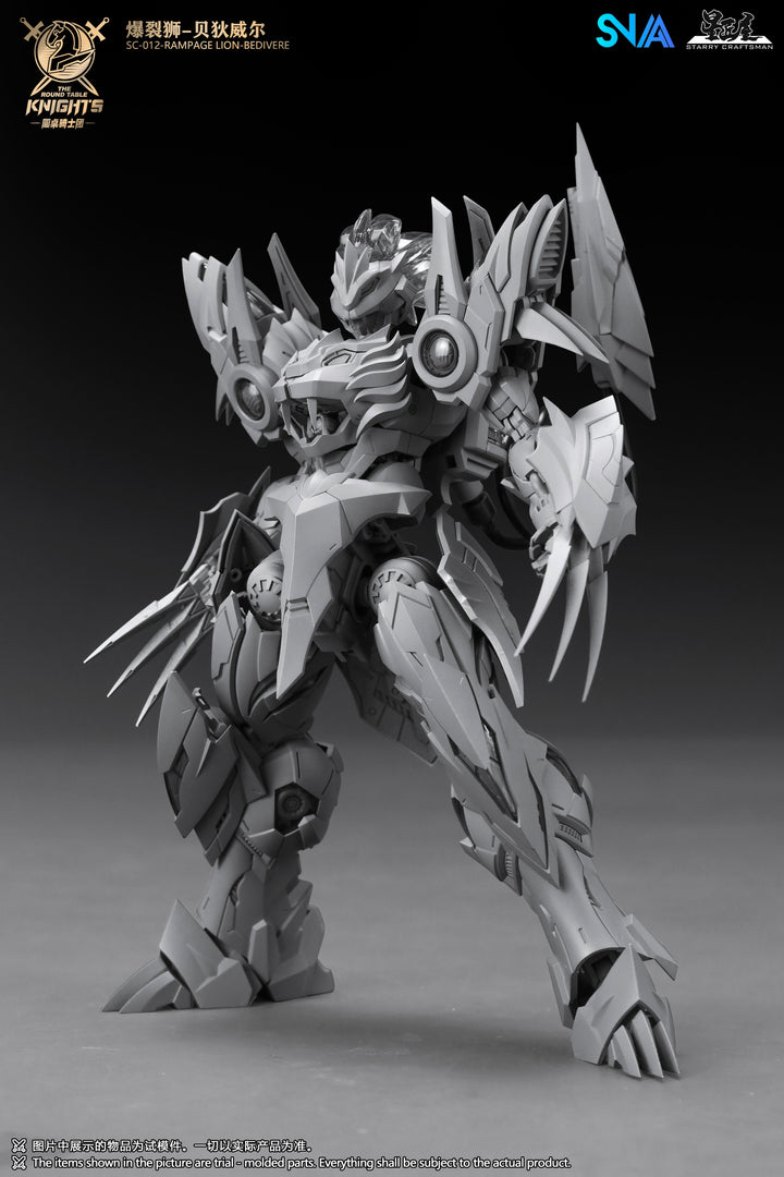 SNAA - 1/144 BE The Round Table Knights - Rampage Lion Bedivere [PRE-ORDER]