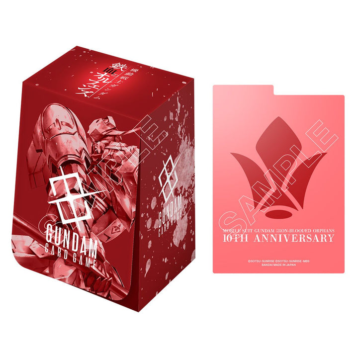 Bandai - Gundam Card Game Premium Accessory Set -Mobile Suit Gundam IRON-BLOODED ORPHANS