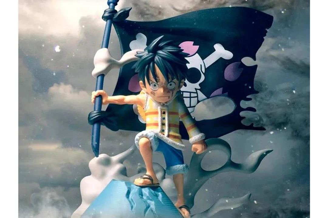 One Piece - Banpresto - WCF Log Stories Cranenking Figure - Monkey D. Luffy