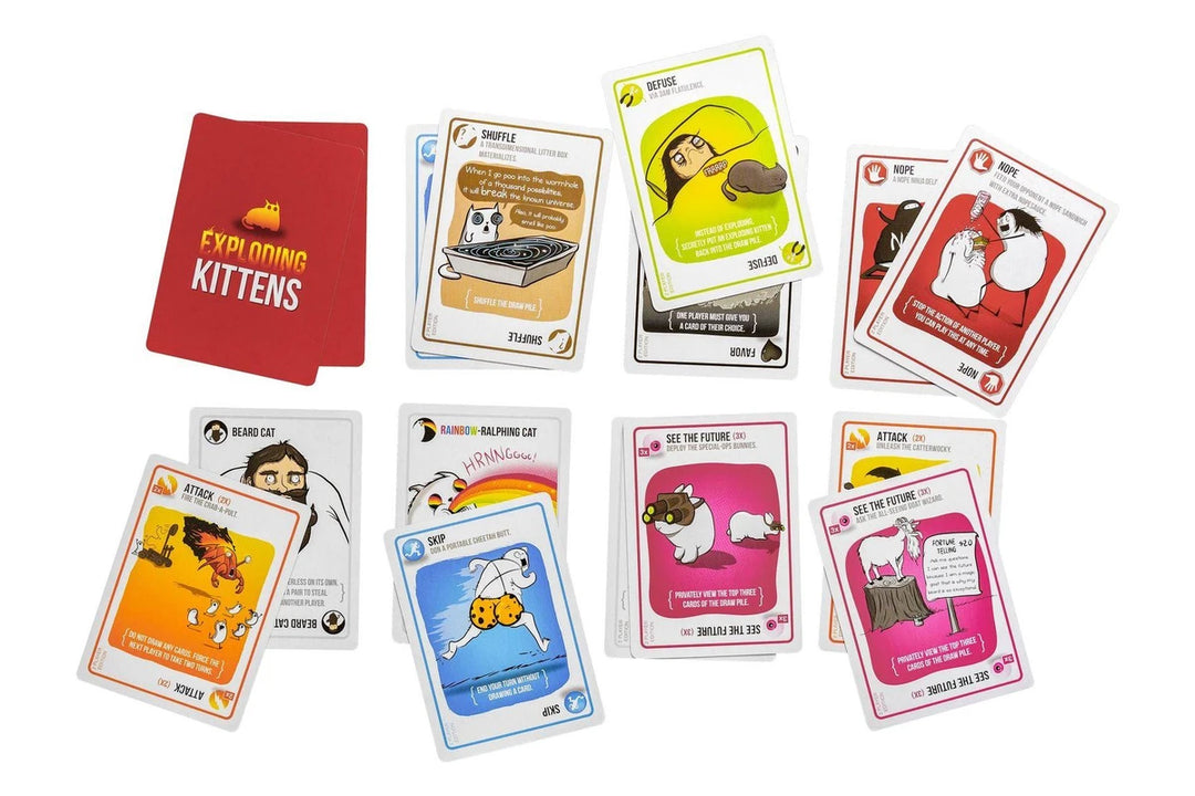Exploding Kittens 2 Player Edition Card Game