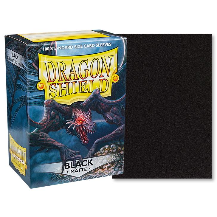 Dragon Shield: Sleeves Matte Black (100 Pack)