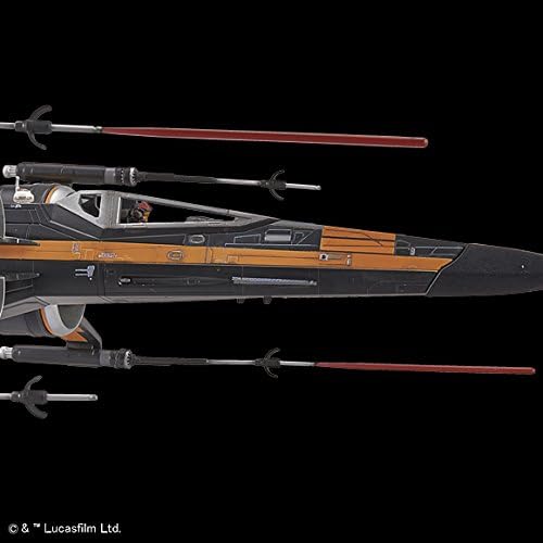 Bandai Star Wars -  1/72 Poe's X-Wing Fighter The Force Awakens Model Kit