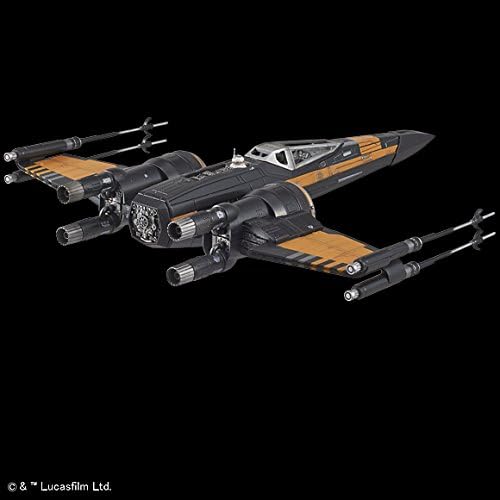 Bandai Star Wars -  1/72 Poe's X-Wing Fighter The Force Awakens Model Kit