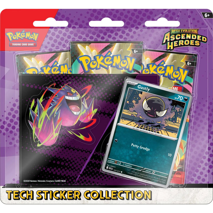 Pokemon TCG - Mega Evolution 2.5 Ascended Heroes Tech Sticker Blister [PRE-ORDER]