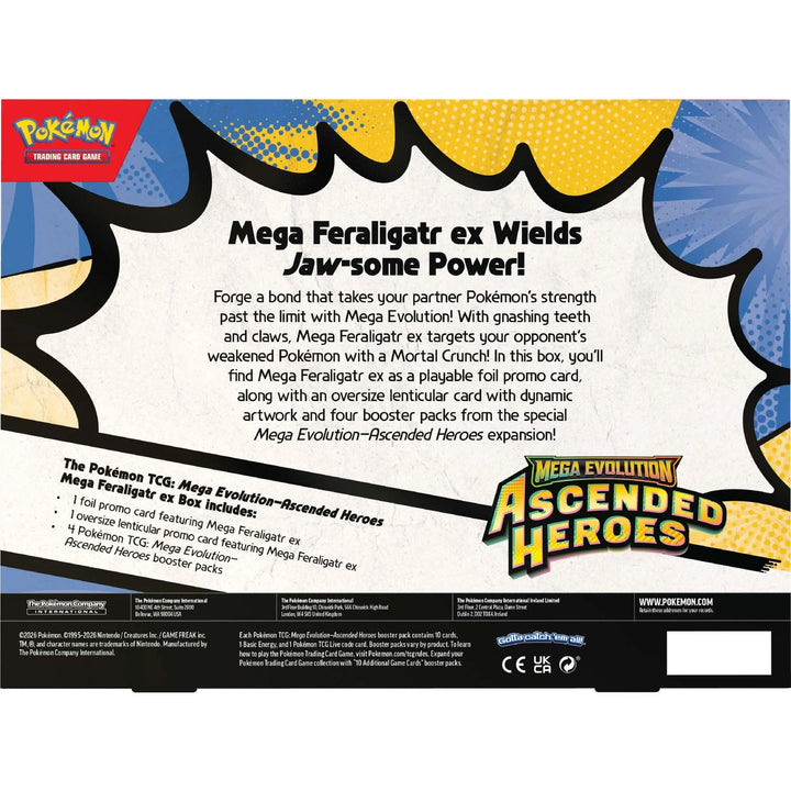 Pokemon TCG - Mega Evolution Ascended Heroes ex Box