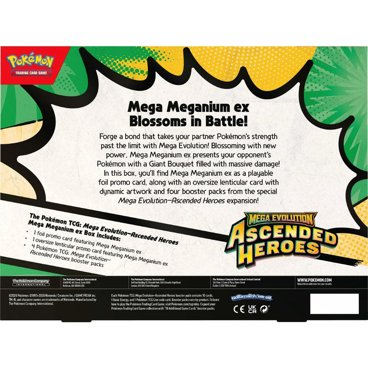 Pokemon TCG - Mega Evolution Ascended Heroes ex Box