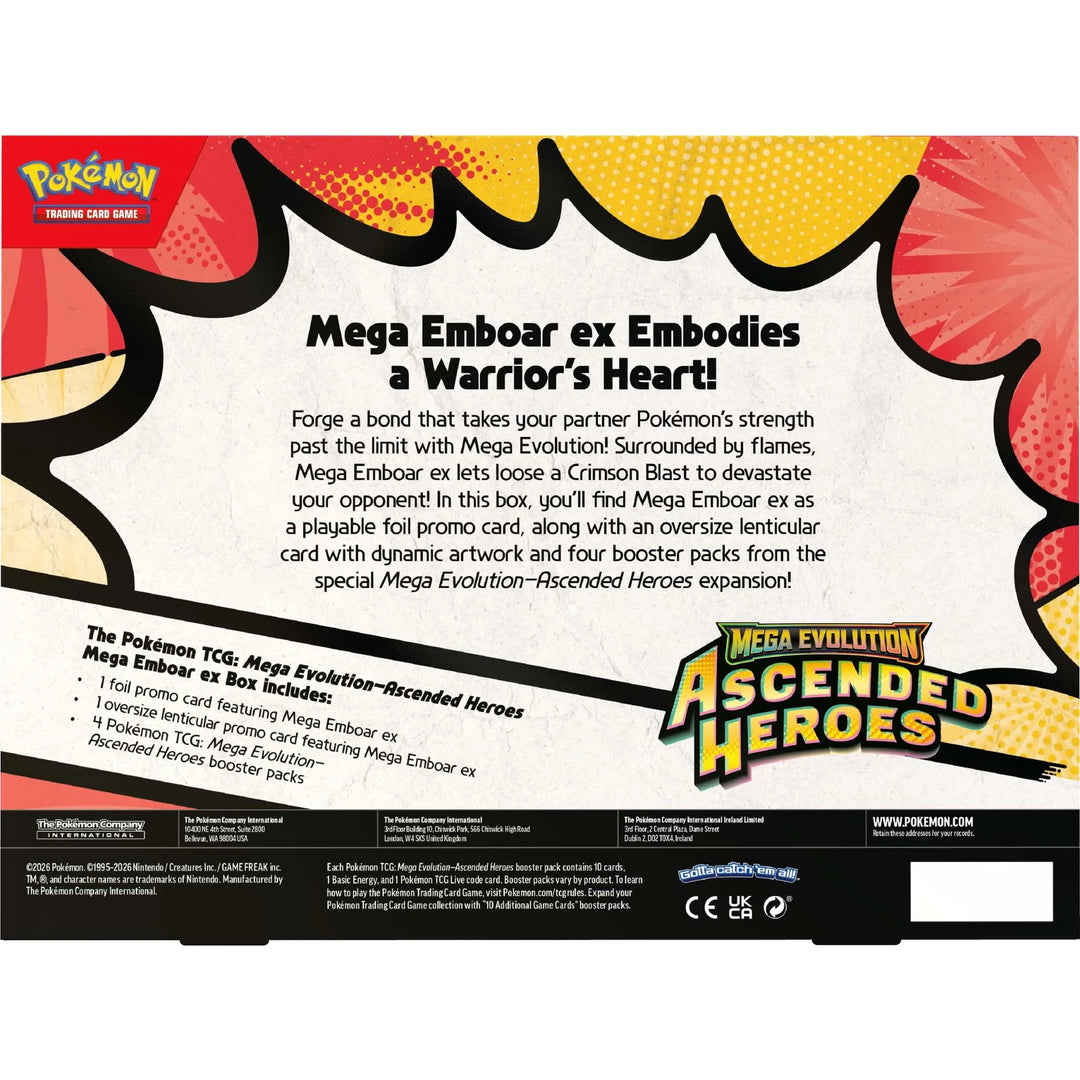 Pokemon TCG - Mega Evolution Ascended Heroes ex Box