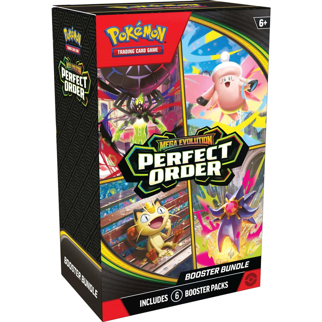 Pokemon TCG - Mega Evolution Perfect Order  Booster Bundle