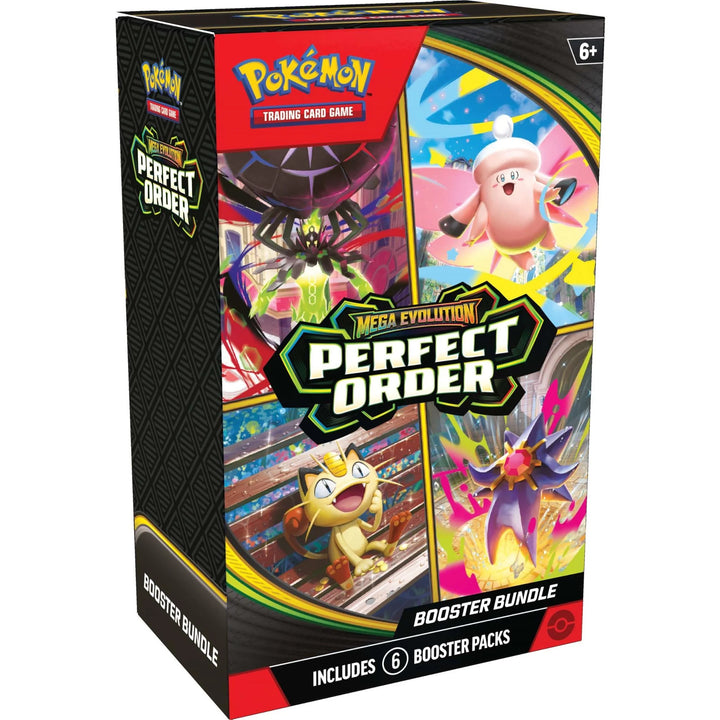 Pokemon TCG - Mega Evolution Perfect Order  Booster Bundle