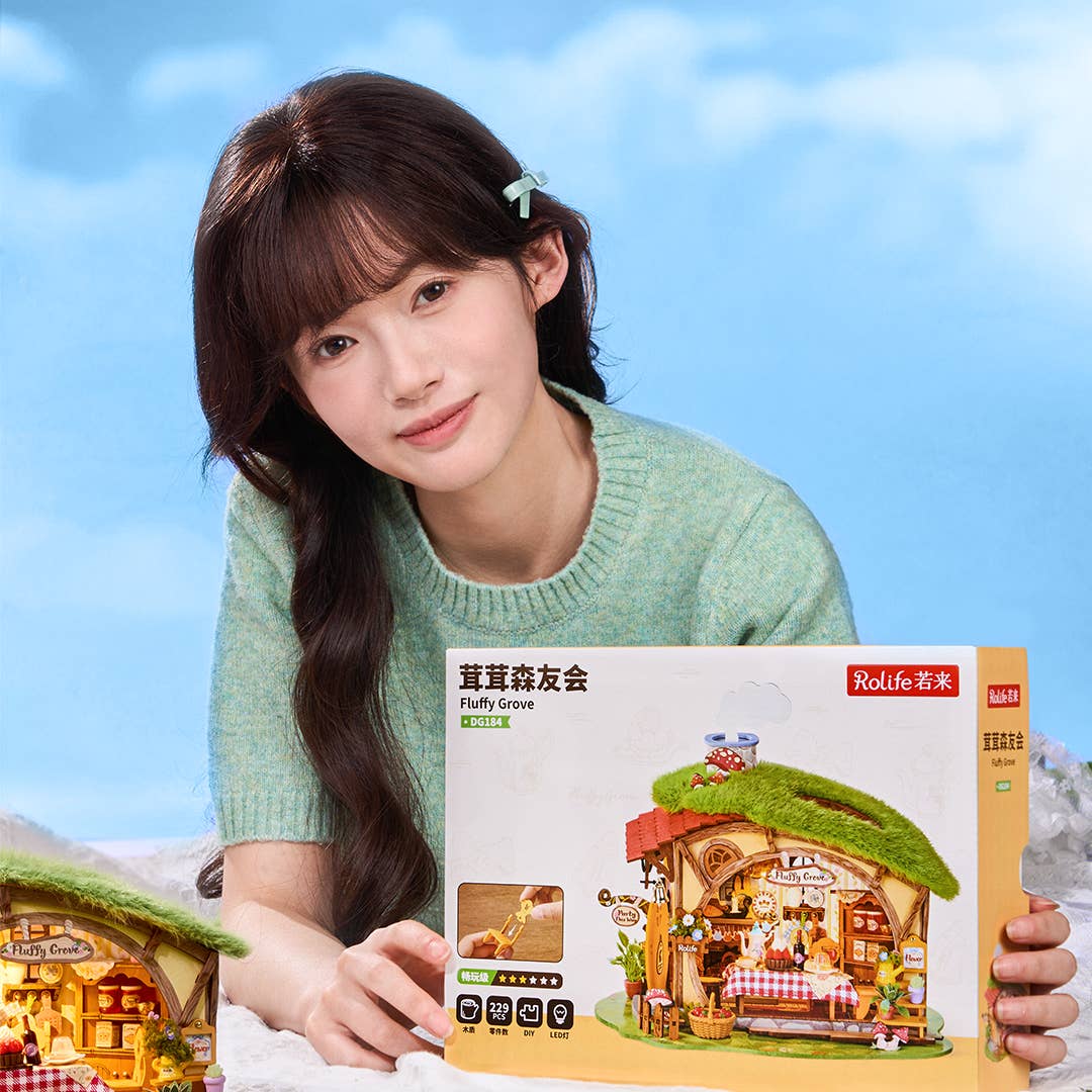 Rolife Fluffy Grove DIY Miniature House DG184