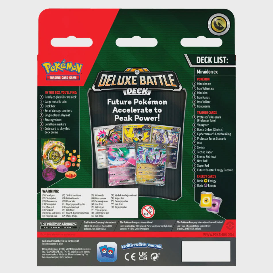 Pokemon TCG -  Miradidon/Koraidon ex Deluxe Battle Deck