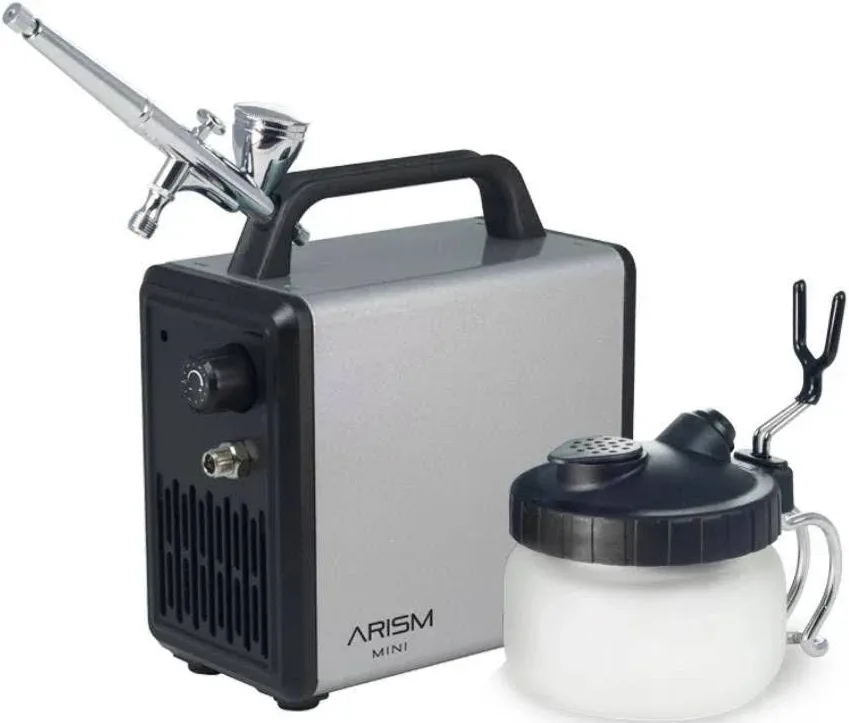 SPARMAX - Arism Mini Airbrushing Kit With MAX-3 Combo (Star Silver)