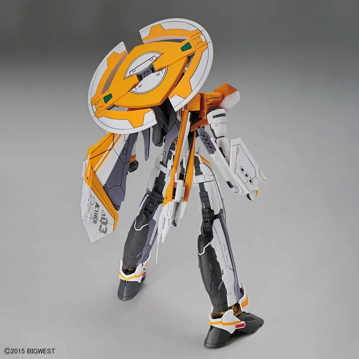 Macross - 1/100 HG VF-31E Siegfried (Chuck Mustang Use) Deluxe Set