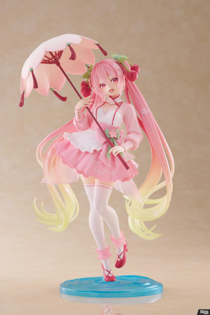 Taito - Sakura Miku AMP+ Sakura Dress Version Figurine