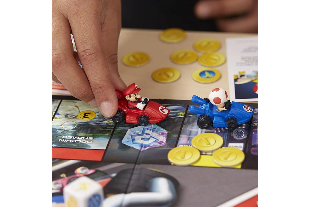 Monopoly - Gamer Mario Kart Race for highest score Board Game