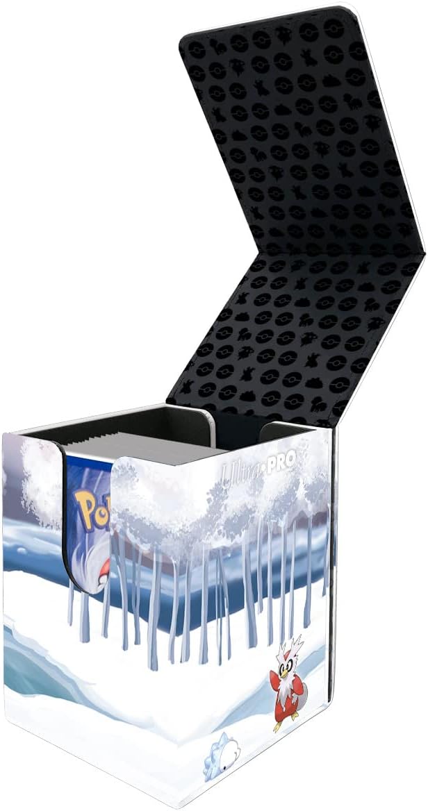 ULTRA PRO - Pokemon Frosted Forest Gallery Alcove Flip Deck Box