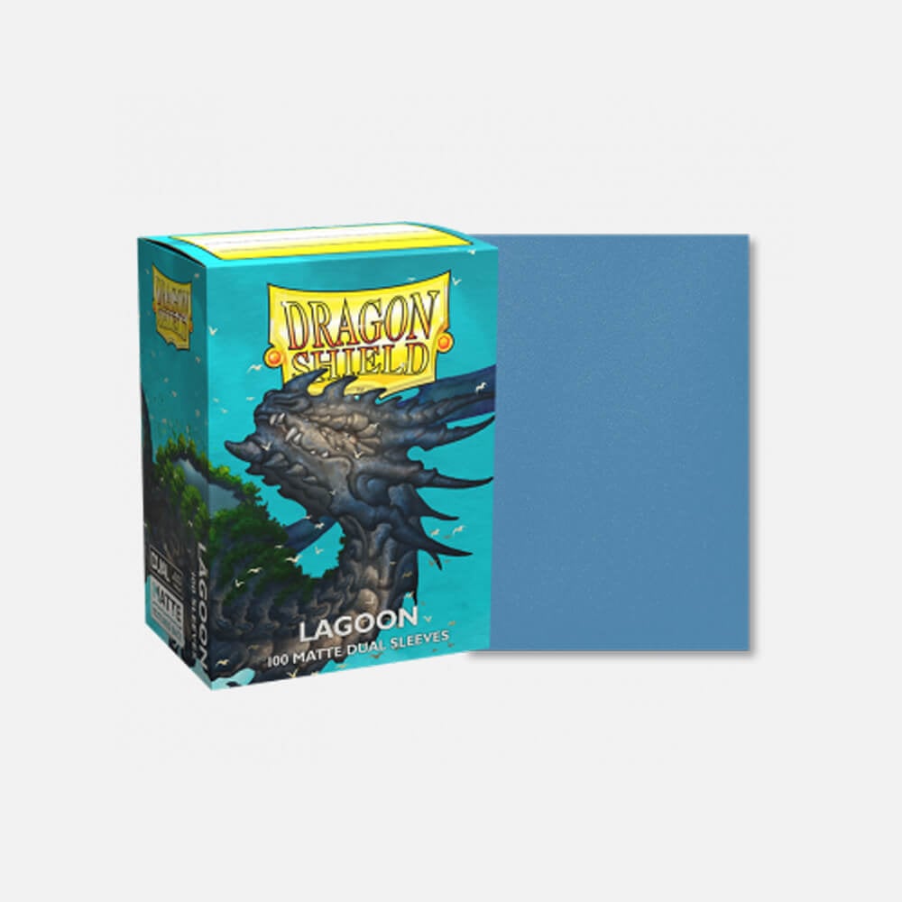 Dragon Shield: Sleeves Matte Dual Lagoon (100 Pack)