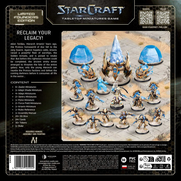 Starcraft Miniatures Games: Protoss Starters Set Founders Edition [PRE-ORDER]