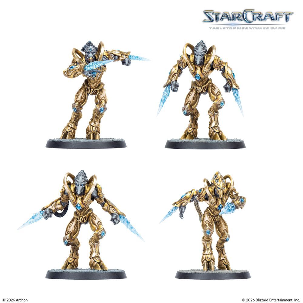Starcraft Miniatures Games: Protoss Starters Set Founders Edition [PRE-ORDER]