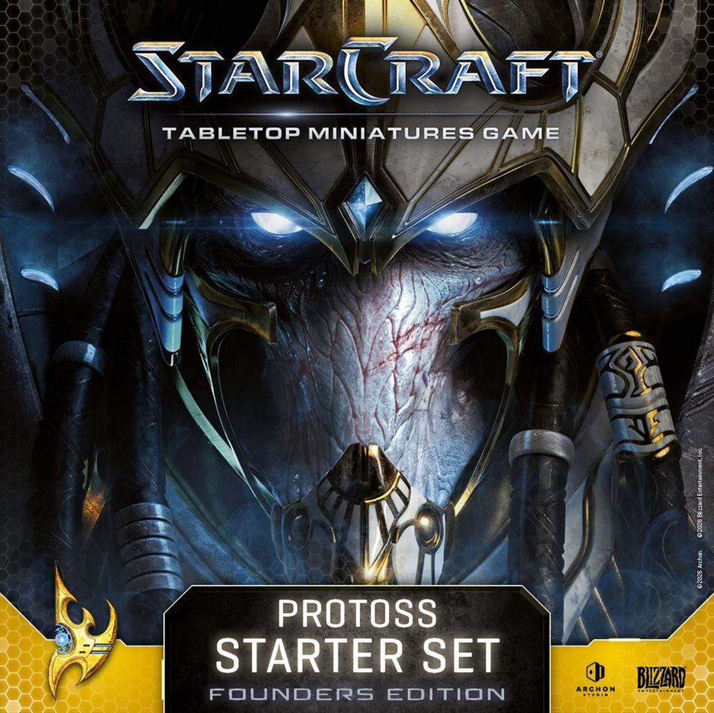 Starcraft Miniatures Games: Protoss Starters Set Founders Edition [PRE-ORDER]