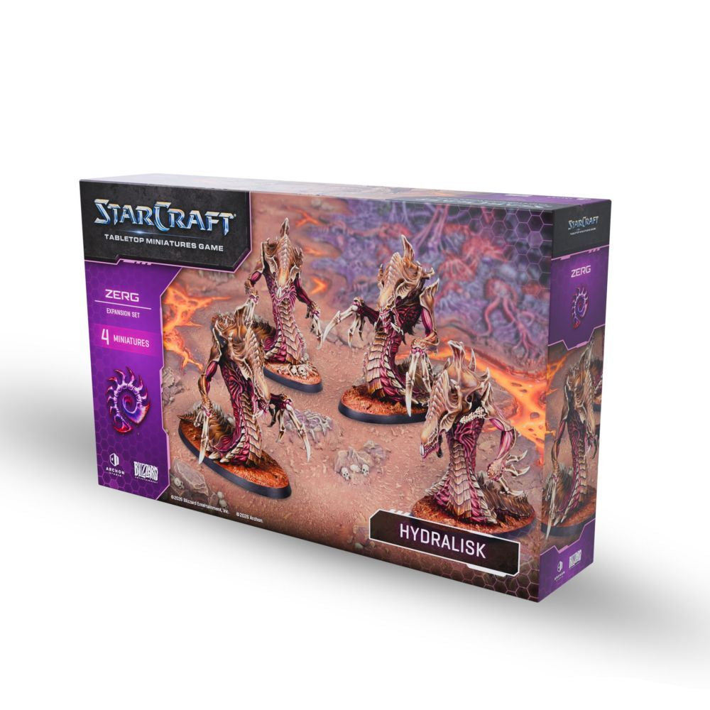 Starcraft Miniatures Games: Zerg - Hydralisk - Expansion Set [PRE-ORDER]