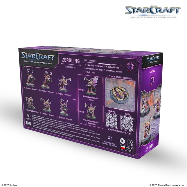 Starcraft Miniatures Games: Zerg - Zergling - Expansion Set [PRE-ORDER]