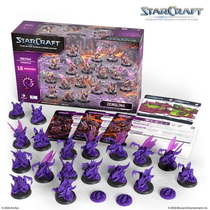 Starcraft Miniatures Games: Zerg - Zergling - Expansion Set [PRE-ORDER]