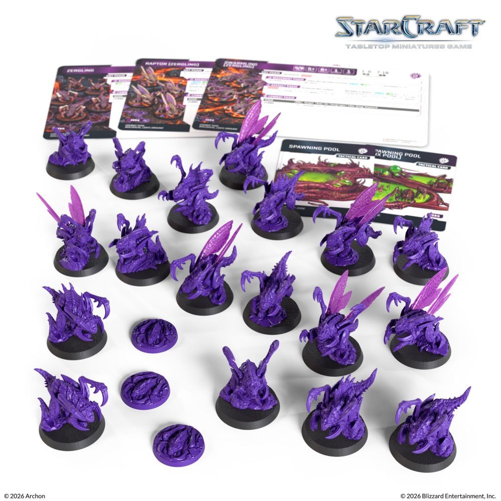 Starcraft Miniatures Games: Zerg - Zergling - Expansion Set [PRE-ORDER]