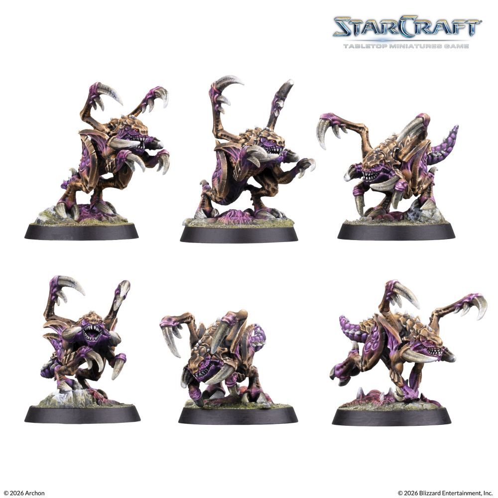 Starcraft Miniatures Games: Zerg - Zergling - Expansion Set [PRE-ORDER]